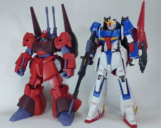 リック・ディアス比較Zガンダム