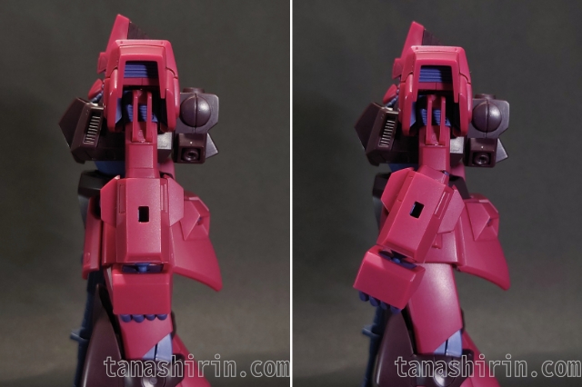 ガルバルディの前腕の可動