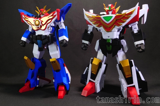 武装合体ファイバードとジェット合体グランバードの比較1