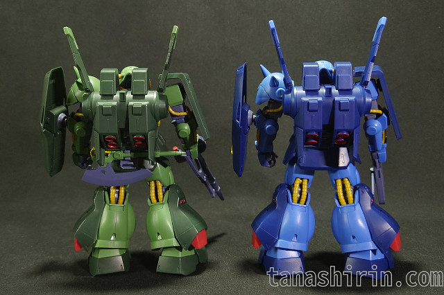 ハイザック(ティターンズ仕様)との比較2