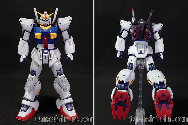 ガンダムマークⅡ正面・背面